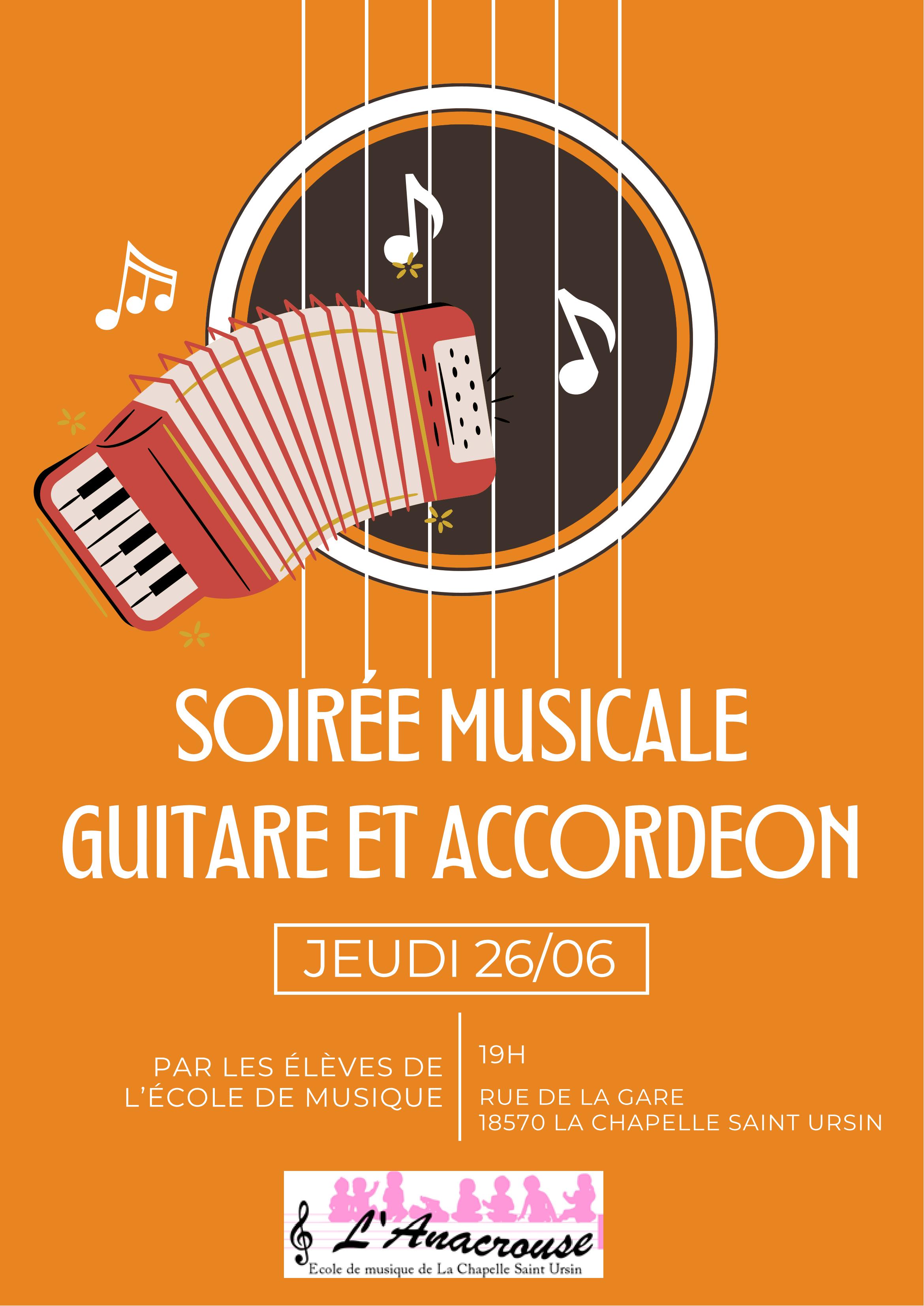 Soirée Accordéon Guitare juin 2025